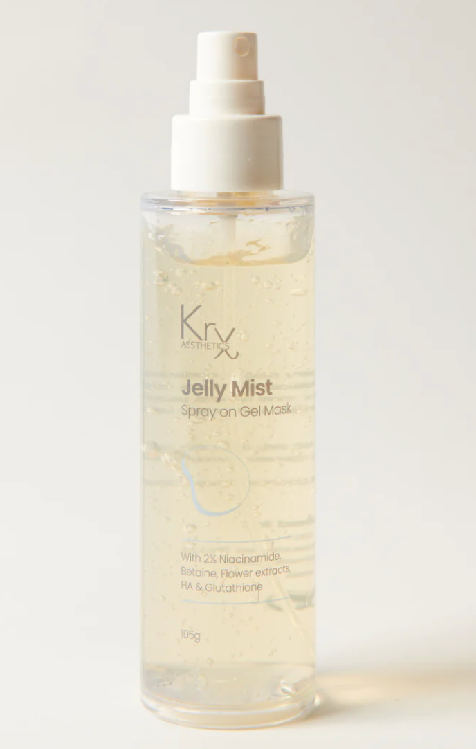 KrX Jelly Mist Spray on Gel Mask | Skin Revival Studio